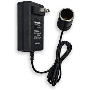 60W 5A AC to DC Converter, Car Cigarette Lighter Adapter, 110v/120v to 12v AC/DC Adapter Power Supply for Convert a Wall Outlet to a Car Cigarette Lighter Socket