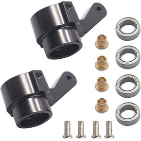 2Pcs ShareGoo Metal Steering Cup Hub Turn Cup Upgrade Parts Compatible with WPL B1 B14 B16 B24 C14 C24 B36 MN Model D90 D91 1/16 RC Car