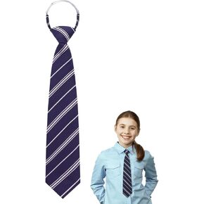 Ties for Women, Black Tie for Women, Striped Womens Ties for Girls Boys School Graduation