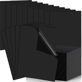24 Pack Non Adhesive Magnetic Sheet 8.5 x 11 Inch Flexible Magnetic Sheets for Crafts Plain Magnetic Sheet for Arts and Crafts Scrapbooking DIY Photograph, Easy to Organize and Cut