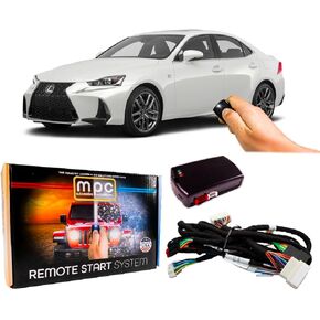 MPC Complete Plug-n-Play Factory Remote Activated Remote Start Kit for 2014-2018 Lexus IS350 - w/T-Harness
