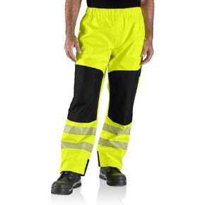 بنطال Carhartt للرجال عالي الوضوح Storm Defender فضفاض وخفيف الوزن من الفئة E