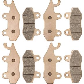 Brake Pads Front Rear Sintered for Yamaha Rhino 700 YXR700 2008-2013, OEM# 5B4-W0045-00-00 5B4-W0045-10-00