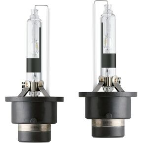 D2R HID Headlights Xenon Bulbs Low Beam, for Philips 85126 Osram 66050 66250 Direct Replacement, 6000K Cool Bright White 35W OEM D2RC1, 2-Pack
