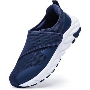 أحذية رجالية لمرضى السكري أحذية واسعة العرض مع إغلاق قابل للتعديل للأقدام المتورمة ووسادة هوائية مضادة للانزلاق أحذية رياضية سفلية in Kuwait