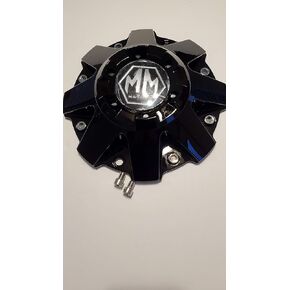 Mayhem Wheels Black Center Cap with 2 mounting Screws Bolt C108040B01 81222090F-1