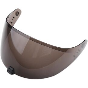 Replacement R420 helmet visor for R420 helmets, sun and wind protection sunshade UV wear-resistant (dark anthracite)