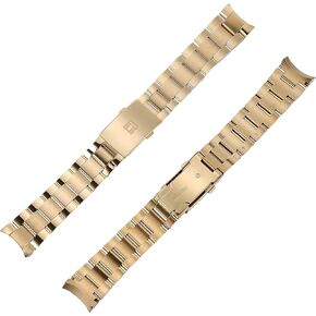 Tissot unisex-adult Stainless Steel Watch Strap Yellow Gold T605045894