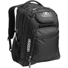 Ogio 411069-BLACK Business Excelsior 17" Laptop Backpack/Rucksack, Black/Silver