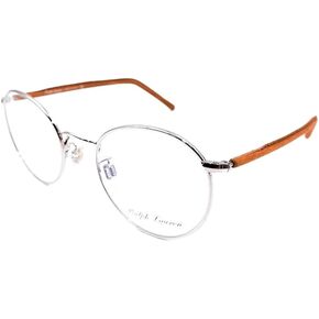 نظارة رالف لورين PL9005Q - 9001، إطار فضي 47 ملم مع عدسة تجريبية شفافة in Kuwait