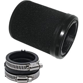 11013-1292 Air Filter Element for K-awasaki Prairie 360 Prairie KVF360 4X4 TY-61 2003-2013 with 16065-1379 Carburetor Holder Intake Manifold Boot
