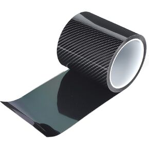 Carbon Fiber Wrap, Car Wrap, Carbon Fiber Wrap, Black Carbon Fiber Protective Film Car Door Guard Anti Scratch Sticker, for Most Cars, Trucks, SUVs (10CM*3M)