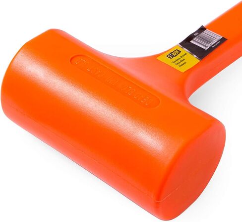 مطرقة ديد بلو من ستارك بوزن 9 باوند مع طلاء مطاطي غير قابل للتشوه ورأس 9 باوند، برتقالي in Kuwait