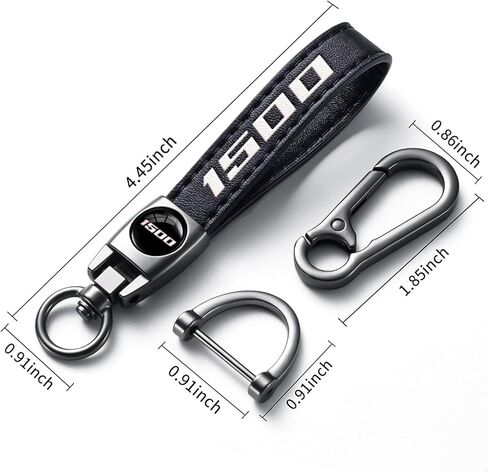 سلسلة مفاتيح سيارة من الجلد الأصلي ملحقات حلقة مفاتيح لشاحن تشالنجر داكوتا SRT 392 المنتقم دورانجو in Kuwait