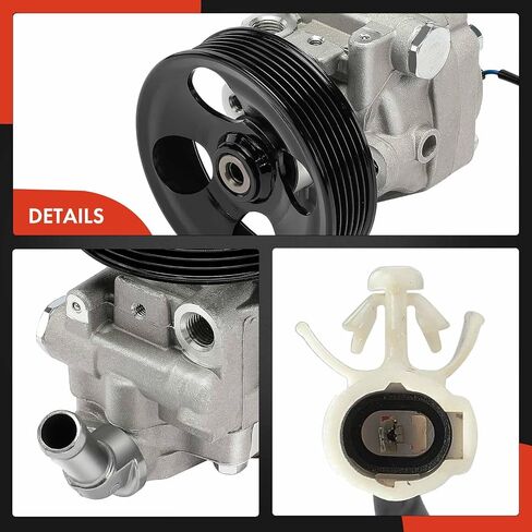 مضخة توجيه كهربائية ممتازة، مع بكرة، متوافقة مع Subaru Outback 2010-2014، Legacy 2010-2014، 2.5L 3.6L، استبدال # 34430AJ020، 34430AJ021 in Saudi Arabia