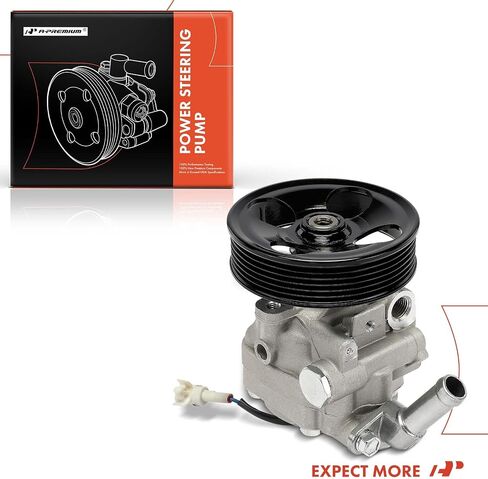 مضخة توجيه كهربائية ممتازة، مع بكرة، متوافقة مع Subaru Outback 2010-2014، Legacy 2010-2014، 2.5L 3.6L، استبدال # 34430AJ020، 34430AJ021 in Saudi Arabia
