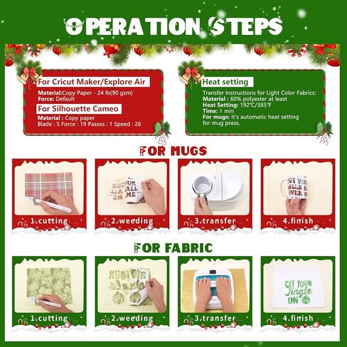 HTVSTD Christmas Sublimation Ink Transfer Sheets 12 Sheets 12inches * 10inches Leopard Pattern Sublimation Paper Pattern Transfer Sheets for Mugs Tumblers DIY in Saudi Arabia