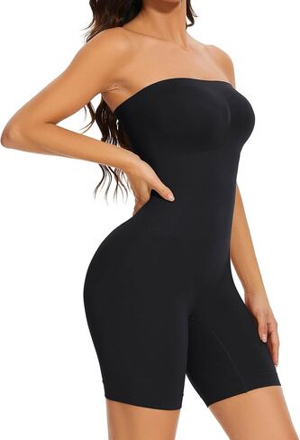 Strapless Shapewear Bodysuit with Bra for Wowen Tummy Control Full Body Shaper Seamless Bodysuit Underwear in Saudi Arabia