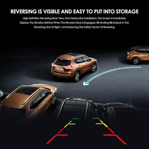 5Pin Rear View Camera Backup Camera High Definition 170-Degree Wide Angle IP68 Rear View Camera Dash Cam Universal Reverse Camera for Car in Saudi Arabia