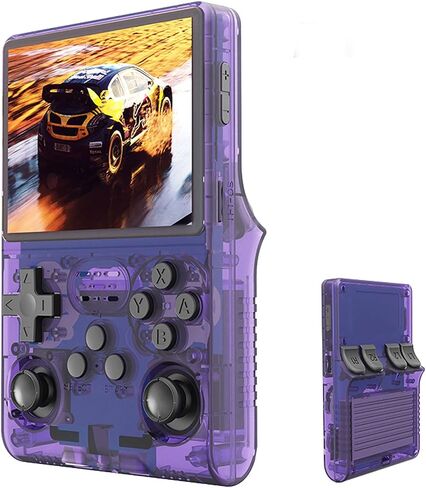 30000 Retro Games Handheld Game Console, 3.5 inch Mini HD IPS Screen Retro Console, 3800mAh Large Capacity, Built-in 256G Card, Support HDMI and TV Output in Saudi Arabia