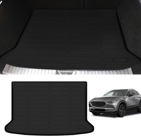Naibeve Floor Mats for Mazda CX-30 2020-2023 2024 (FWD Only)- All Weather Custom Fit for Mazda CX-30 Floor Mats, for Mazda CX-30 Floor Liner Cargo Mat Trunk Liner Cargo Liner in Kuwait