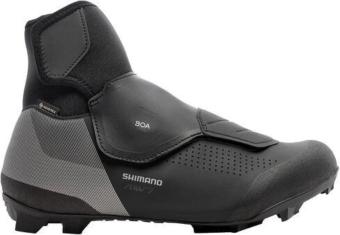 حذاء الدراجة الجبلية SHIMANO SH-MW702 المقاوم للماء للرجال في الشتاء، أسود، 11-11.5 للرجال (EU 46) in Saudi Arabia