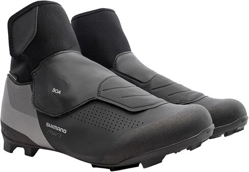 حذاء الدراجة الجبلية SHIMANO SH-MW702 المقاوم للماء للرجال في الشتاء، أسود، 11-11.5 للرجال (EU 46) in Saudi Arabia