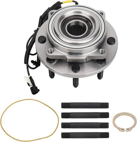 DRIVESTAR 4WD SRW 515130 محاور العجلات الأمامية ومجموعة المحامل لـ 2011 2012 2013 2014 2015 2016 Ford F350 F-250 Super Duty 8 العروة مع ABS in Saudi Arabia