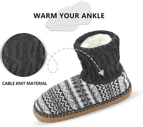 جوارب Panda Bros Slipper Socks ناعمة ومريحة سميكة للمنزل أحذية جورب داخلية مع نعل سفلي مضاد للانزلاق للرجال in Saudi Arabia