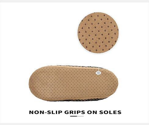 جوارب Panda Bros Slipper Socks ناعمة ومريحة سميكة للمنزل أحذية جورب داخلية مع نعل سفلي مضاد للانزلاق للرجال in Saudi Arabia