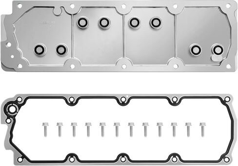 طقم لوحة غطاء LS Gen 4 Valley غير AFM DOD Valley Pan، متوافق مع Chevy Silverado، GMC Sierra، Cadillac Escalade، Hummer، LS2 LS3 LS7، 4.8L 5.3L 6.0L 6.2L، استبدال # 12598832 12610141 in Kuwait
