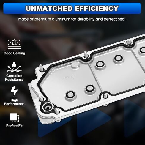 طقم لوحة غطاء LS Gen 4 Valley غير AFM DOD Valley Pan، متوافق مع Chevy Silverado، GMC Sierra، Cadillac Escalade، Hummer، LS2 LS3 LS7، 4.8L 5.3L 6.0L 6.2L، استبدال # 12598832 12610141 in Kuwait