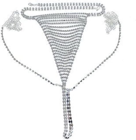 Rhinestone Decor Lower Body Chain Costume Jewlery For her Diamond Valentines Day Wear Anniversary For Her Wedding day in Saudi Arabia