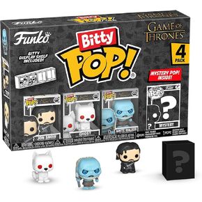 Funko Pop! Bitty: Game of Thrones - Jon Snow, Ghost, White Walker, & Mystery Chase Figure (Styles May Vary)