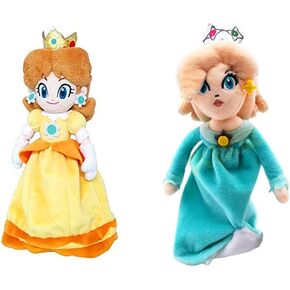 HUAWELL Sup Mari All Star Collection Princes Peach Plush Toy PrincessRosalina & Dasy Stuffed Plush 8" (Princes Peach & PrincessRosalina & Dasy) in Kuwait