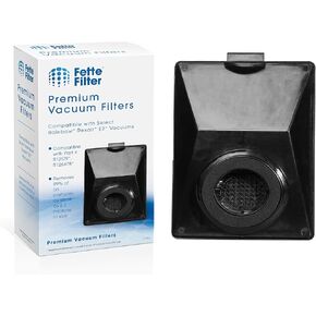 Fette Filter - Vacuum Filter Compatible with Rainbow R12179, R12647B, R10520, E2 Black, E2 Silver, E2 Gold Washable Filters - Pack of 2