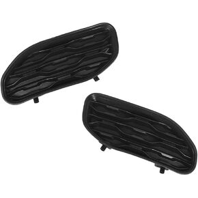 Pair Lower Grille Grill Insert Bezel Cover Trim, Front Lower Bumper Cover Spacer, 2019-2023 Compatible with Dodge RAM 1500