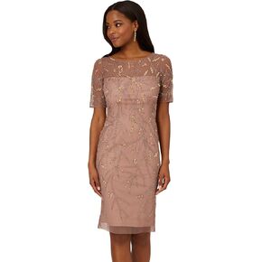 Adrianna Papell Women's Beaded Cocktail Dress