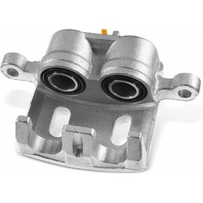 A-Premium Disc Brake Caliper Assembly Without Bracket Compatible with Select Mitsubishi and Eagle Models - Outlander 2005-2006, Eclipse 1995-2001, Galant, Lancer, Talon, Diamante - Front Driver Side