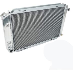 3-Row Full Aluminum Racing Radiator Automatic Transmission Fit 79-93 Mustang GT/LX 80-87 Mercury Capri/Cougar
