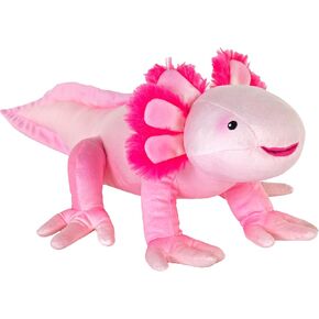 Wild Republic Cuddlekins Eco Axolotl, Stuffed Animal, 12 Inches, Plush Toy, Eco-Friendly