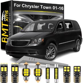 BMT xms LED Interior Light Kit Replacement for CHRYSLER Town & Country 2001 2002 2003 2004 2005 2006 2007 2008 2009 2010 2011 2012 2013 2014 2015 2016