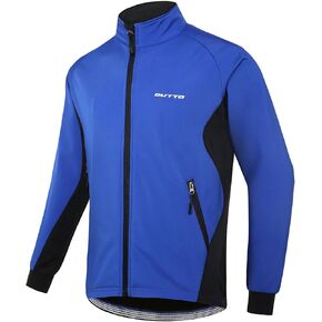 Men's Winter Thermal Fleece Cycling Jackets