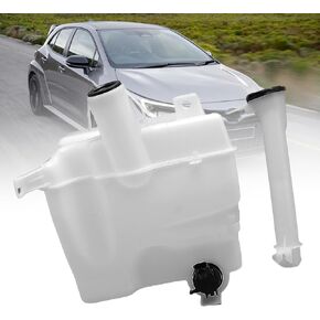 Windshield Washer Reservoir for Toyota Corolla 2014 2015 2016 2017 2018 2019 Fluid Reservoire Bottle Tank Cap & Pump Replaces 8531502520