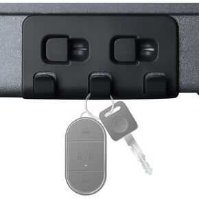 Rear Trunk Hook, Trunk Grocery Bag Hook, 5 Seater Upgrade Trunk Hook Holding Clips, Upgarded Tote Clip-On Trunk Organizer Hook, Interior Accessories Compatible with Model Y 2021-2023