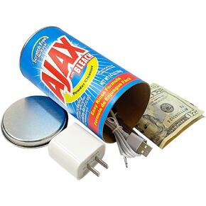 Ajax Stash Can Diversion Safe with Huge Hidden Compartment for Keys, Cash and Valuables