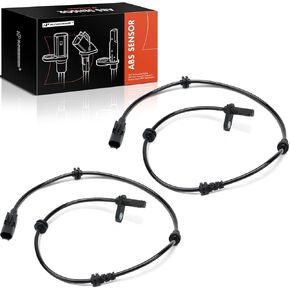 A-Premium ABS Wheel Speed Sensor Compatible with Mercedes-Benz Model - E280 2007, E320 2004-2005, E350 2006-2009, E500 2004-2006, E550 2007-2009, AWD - Front Driver and Passenger Side, 2-PC Set