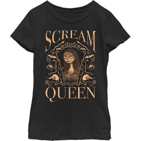 Disney Nightmare Before Christmas Screem Queen Girls Standard T-Shirt