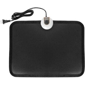 AC 110V Heated Floor Mat for Foot, Beige Carbon Crystal Heating Pad, Electric Heated Foot Warmers for Office, Home in Kuwait