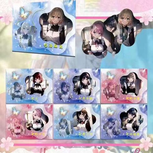 بطاقات قصة Goddess، Goddess Story TCG، بطاقات Goddess Story TCG القابلة للتحصيل، صندوق تعزيز Goddess Story، بطاقات تعزيز اللعب/التداول في الرسوم المتحركة. (جي يو يان) in Kuwait